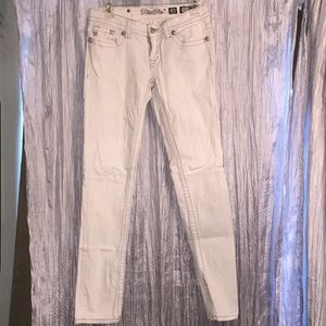 White Miss Me Jeans size 28